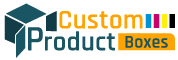 Custom product boxes footer logo