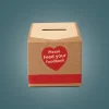 Cardboard Donation Boxes