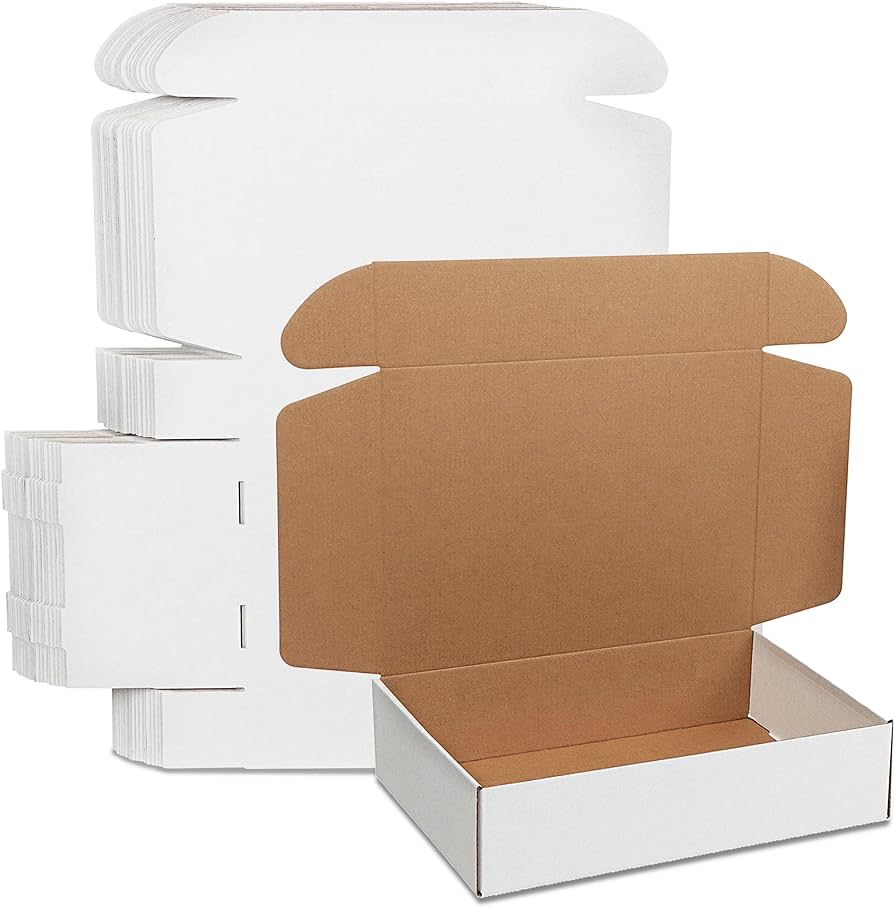 White Corrugated Boxes